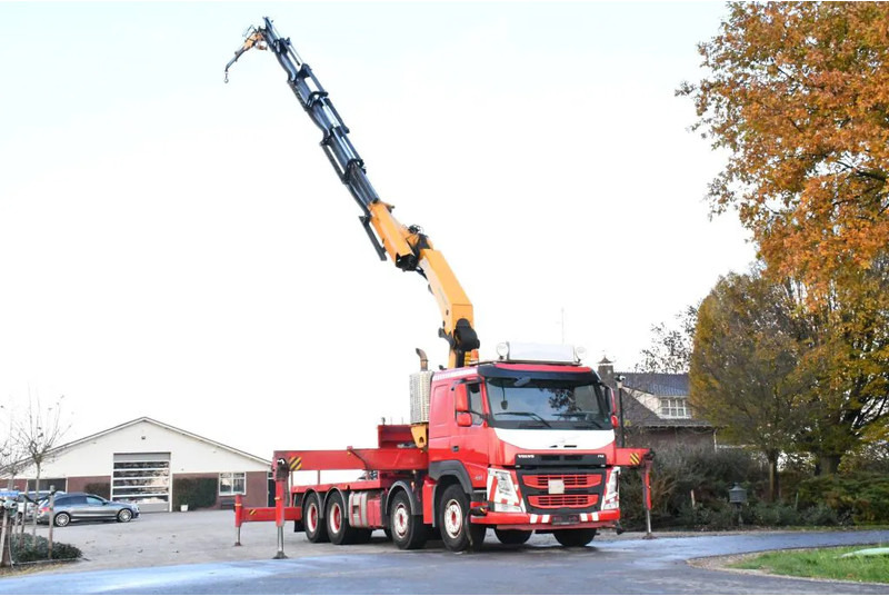 Volvo FM 460 PALFINGER 48TM!!FLY-JIB!! EURO6!!TOP!!ROOF/DACH/MONTAGE!!MANUTENTION!! CRANE!!GRUE!! SPECIAL!! - Sunkvežimis su kranu: foto 1 Volvo FM 460 PALFINGER 48TM!!FLY-JIB!! EURO6!!TOP!!ROOF/DACH/MONTAGE!!MANUTENTION!! CRANE!!GRUE!! SPECIAL!! - Sunkvežimis su kranu: foto 1