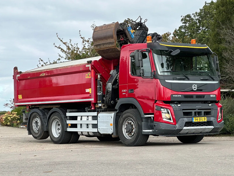 Volvo FMX 330 EURO6!!6X4!!VOORAS AANGEDREVEN!!Z-Kraan/KIPPER!! - Savivartis sunkvežimis, Sunkvežimis su kranu: foto 5 Volvo FMX 330 EURO6!!6X4!!VOORAS AANGEDREVEN!!Z-Kraan/KIPPER!! - Savivartis sunkvežimis, Sunkvežimis su kranu: foto 5