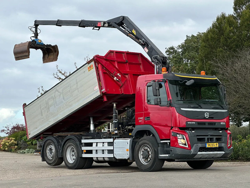 Volvo FMX 330 EURO6!!6X4!!VOORAS AANGEDREVEN!!Z-Kraan/KIPPER!! - Savivartis sunkvežimis, Sunkvežimis su kranu: foto 1 Volvo FMX 330 EURO6!!6X4!!VOORAS AANGEDREVEN!!Z-Kraan/KIPPER!! - Savivartis sunkvežimis, Sunkvežimis su kranu: foto 1
