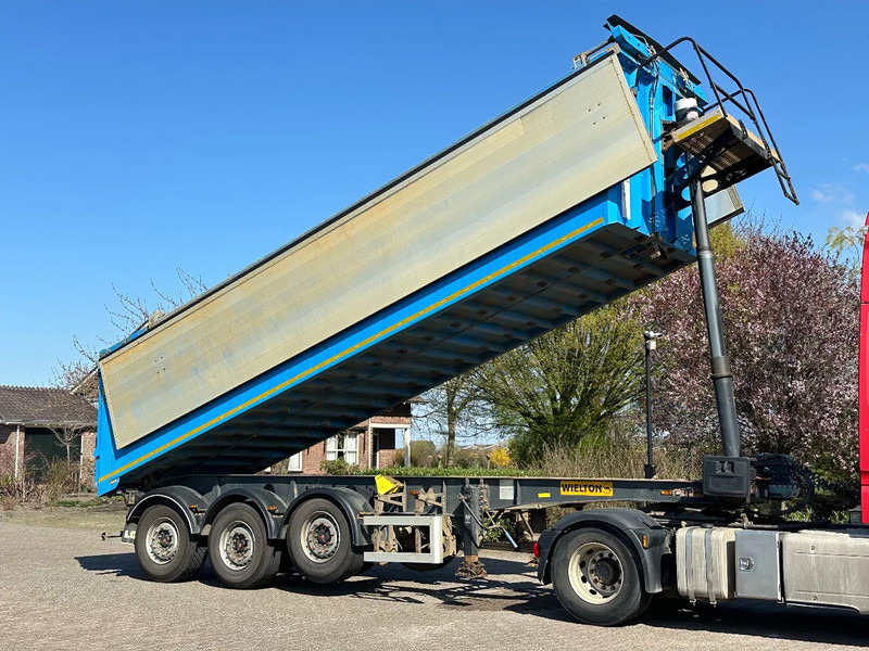 Wielton 3 assige kipper!!Milieukleppen!STUURAS/STEERINAXLE!! - Savivartis puspriekabė: foto 2 Wielton 3 assige kipper!!Milieukleppen!STUURAS/STEERINAXLE!! - Savivartis puspriekabė: foto 2