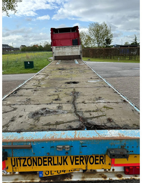 Platforminė/ Bortinė puspriekabė Wielton vlakke trailer: foto 6