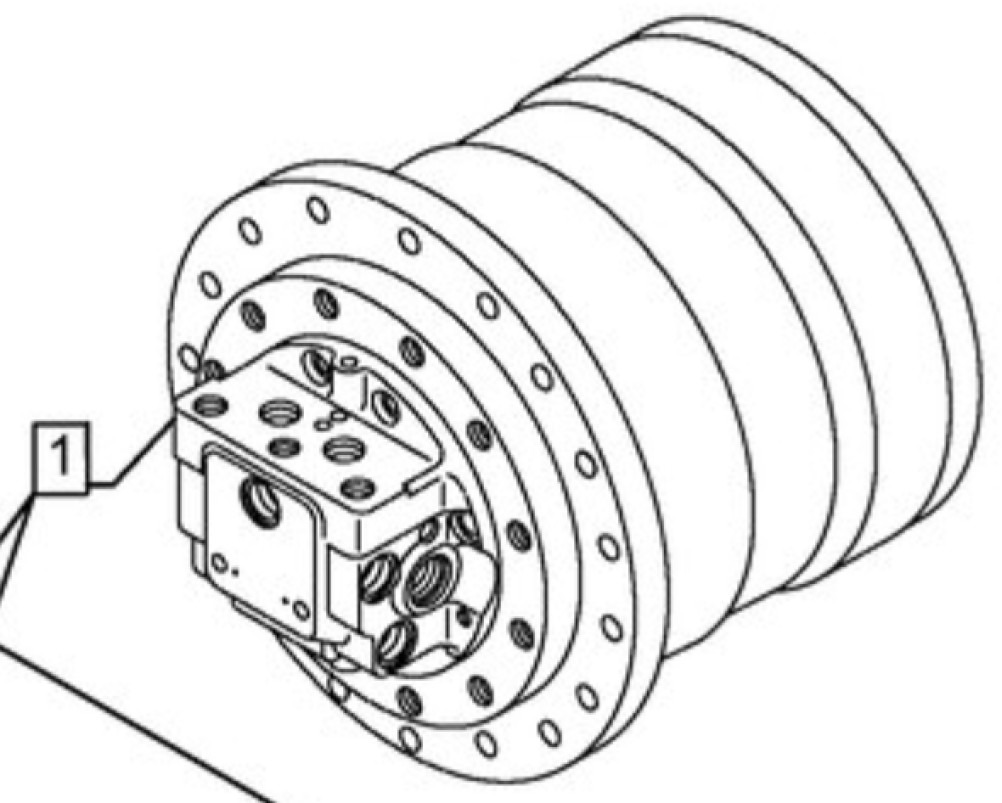 Case KBA14840 - Šoninė pavara - Statybinė technika: foto 1 Case KBA14840 - Šoninė pavara - Statybinė technika: foto 1