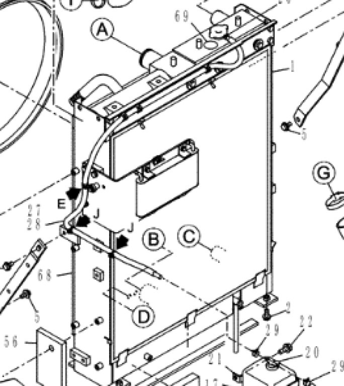 Case KNH11000 - 51657274 - Aušinimo sistema - Statybinė technika: foto 1 Case KNH11000 - 51657274 - Aušinimo sistema - Statybinė technika: foto 1