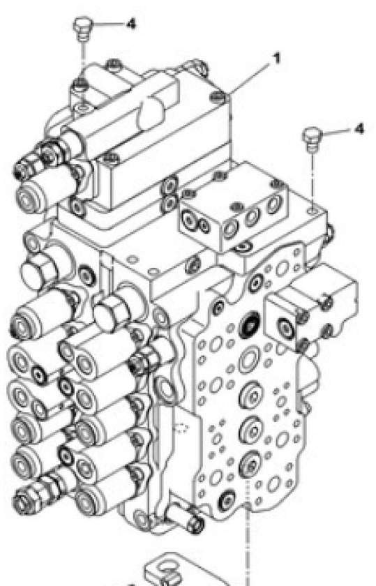 Case KNJ23400 - KNJ23401 - Hidraulinis vožtuvas - Statybinė technika: foto 1 Case KNJ23400 - KNJ23401 - Hidraulinis vožtuvas - Statybinė technika: foto 1