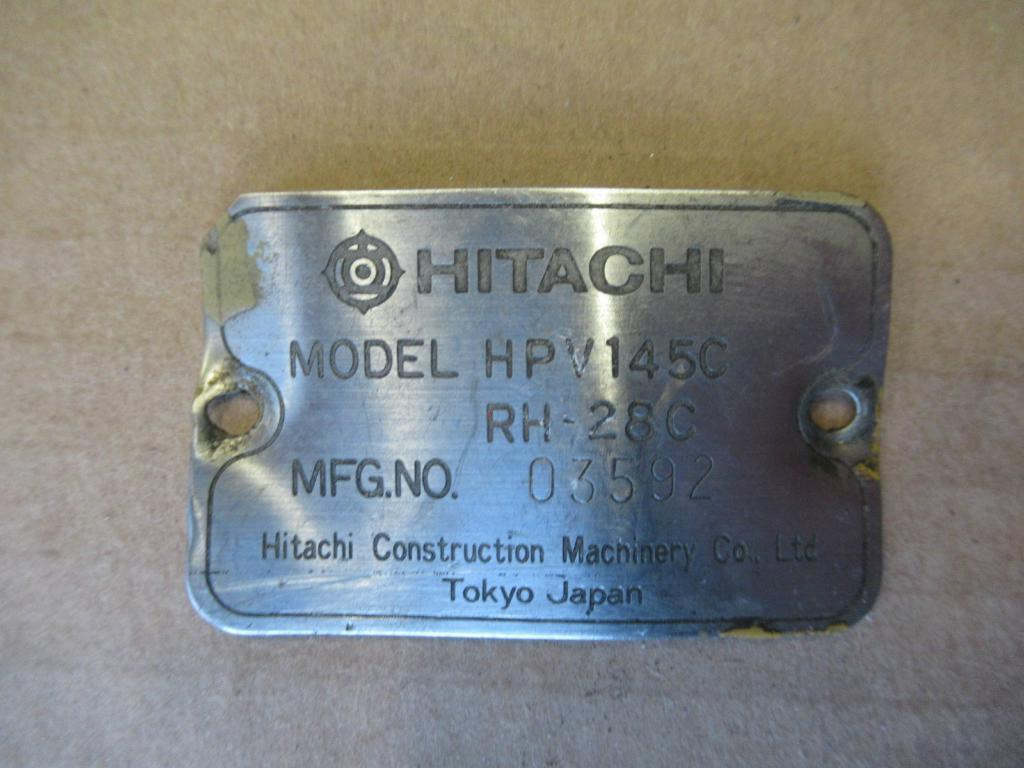 Hidraulinis siurblys - Statybinė technika Hitachi HPV145C RH28C -: foto 7