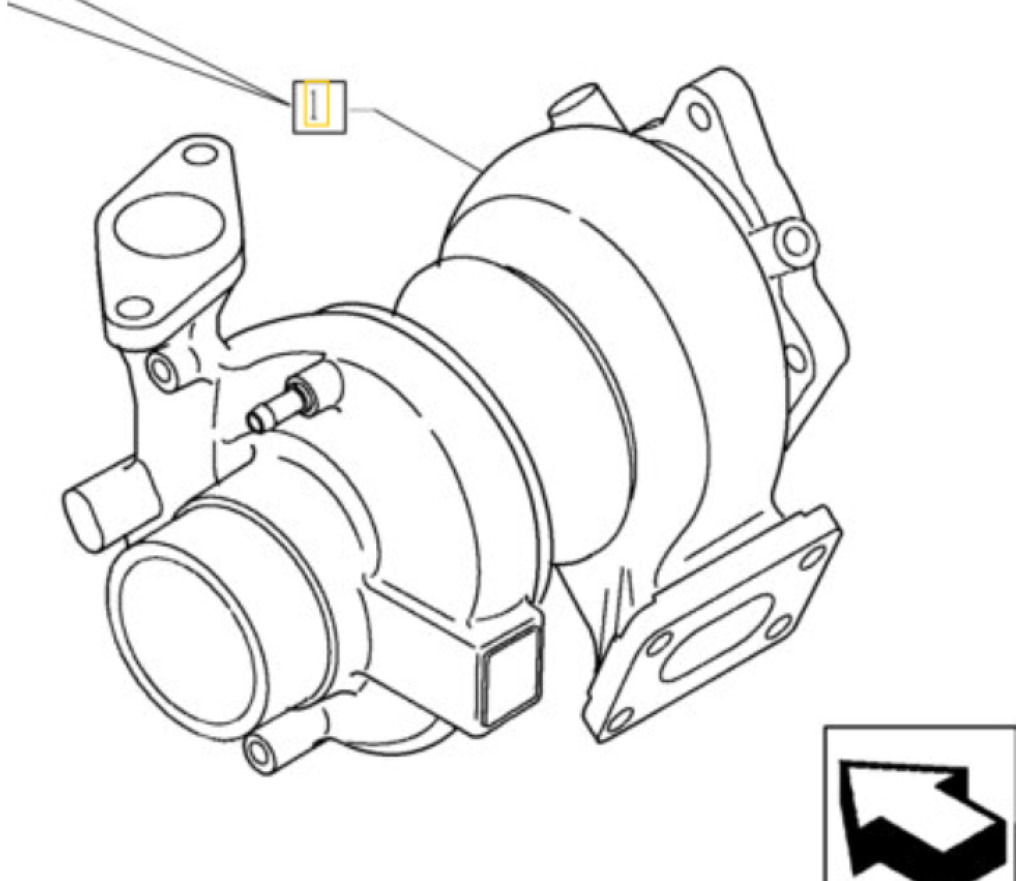 New Holland VA4933500701 - VA4933500730 - Turbina - Statybinė technika: foto 1 New Holland VA4933500701 - VA4933500730 - Turbina - Statybinė technika: foto 1