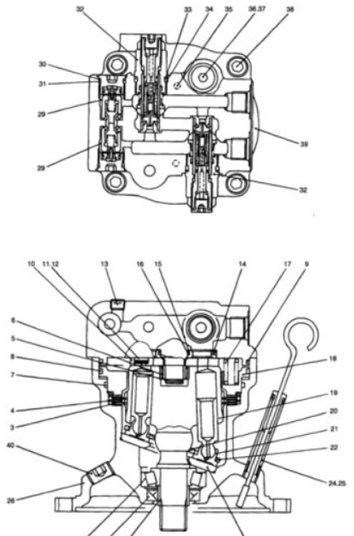 New Holland YT15V00005F2 - YT15V00016F1 - Hidraulinis variklis - Žemės ūkio technika: foto 1 New Holland YT15V00005F2 - YT15V00016F1 - Hidraulinis variklis - Žemės ūkio technika: foto 1