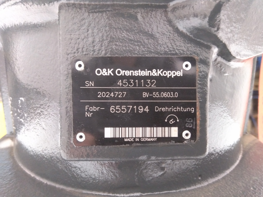 O&K 4531132 - Hidraulinis variklis - Statybinė technika: foto 5 O&K 4531132 - Hidraulinis variklis - Statybinė technika: foto 5