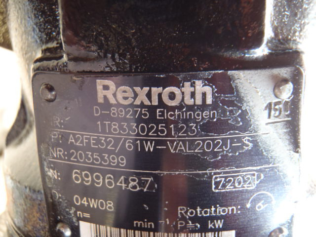 Rexroth A2FE32/61W-VAL202J-S - - Posūkio reduktorius - Statybinė technika: foto 3 Rexroth A2FE32/61W-VAL202J-S - - Posūkio reduktorius - Statybinė technika: foto 3