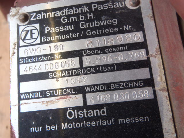 ZF 4644006058 - Pavarų dėžė - Statybinė technika: foto 3 ZF 4644006058 - Pavarų dėžė - Statybinė technika: foto 3