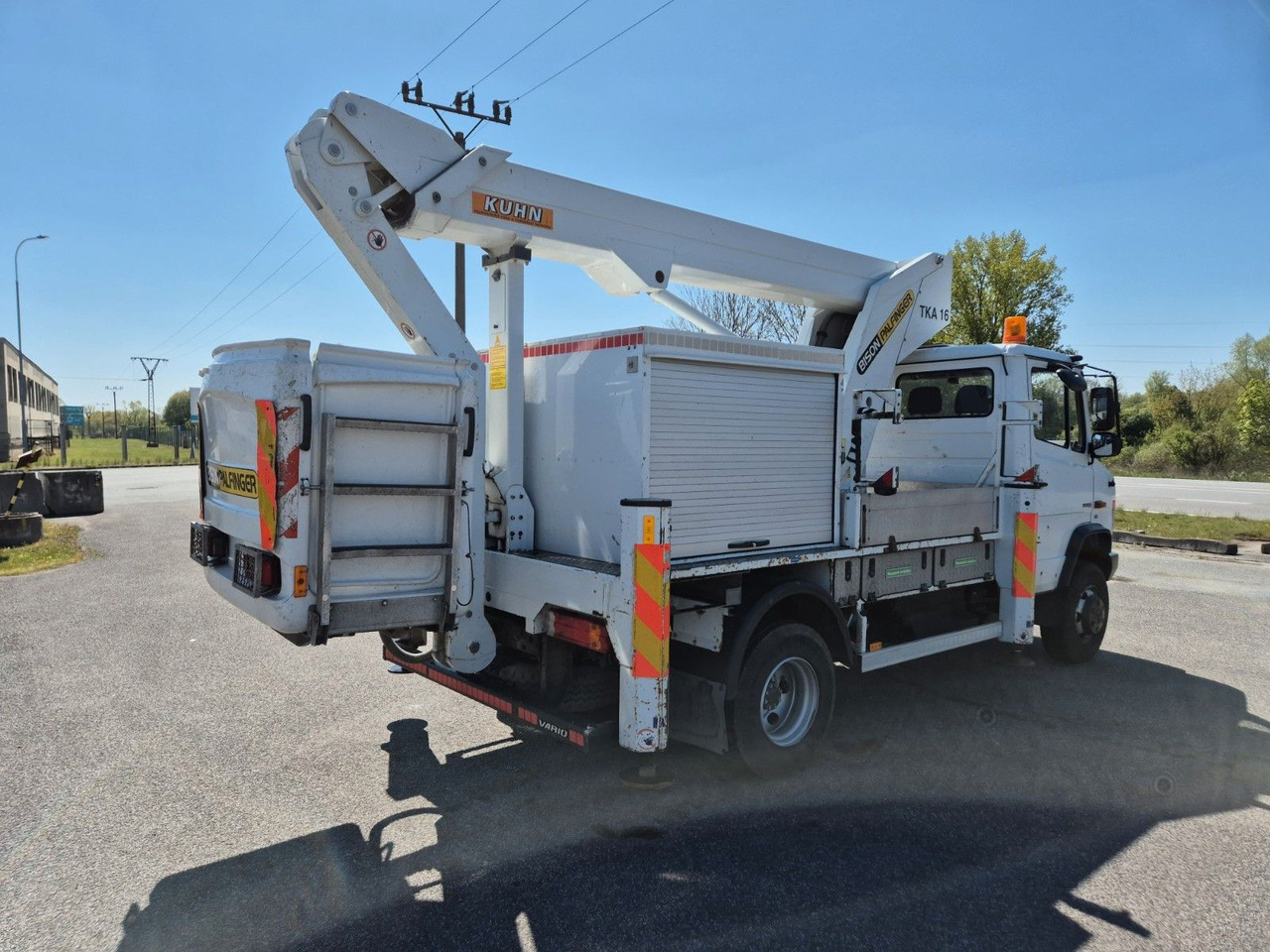 Mercedes-Benz Vario 816 work platform - Autobokštelio: foto 4 Mercedes-Benz Vario 816 work platform - Autobokštelio: foto 4