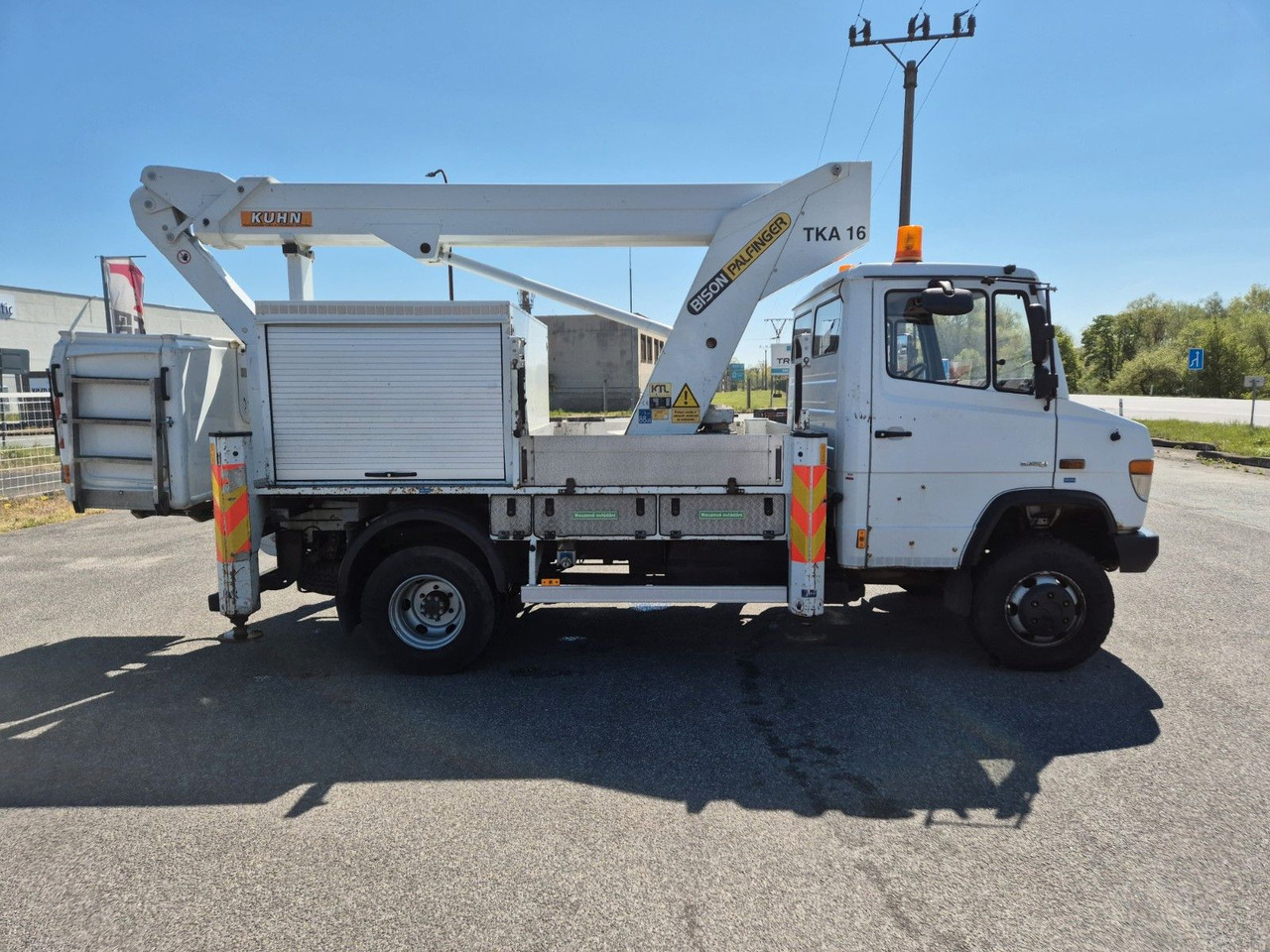 Mercedes-Benz Vario 816 work platform - Autobokštelio: foto 3 Mercedes-Benz Vario 816 work platform - Autobokštelio: foto 3