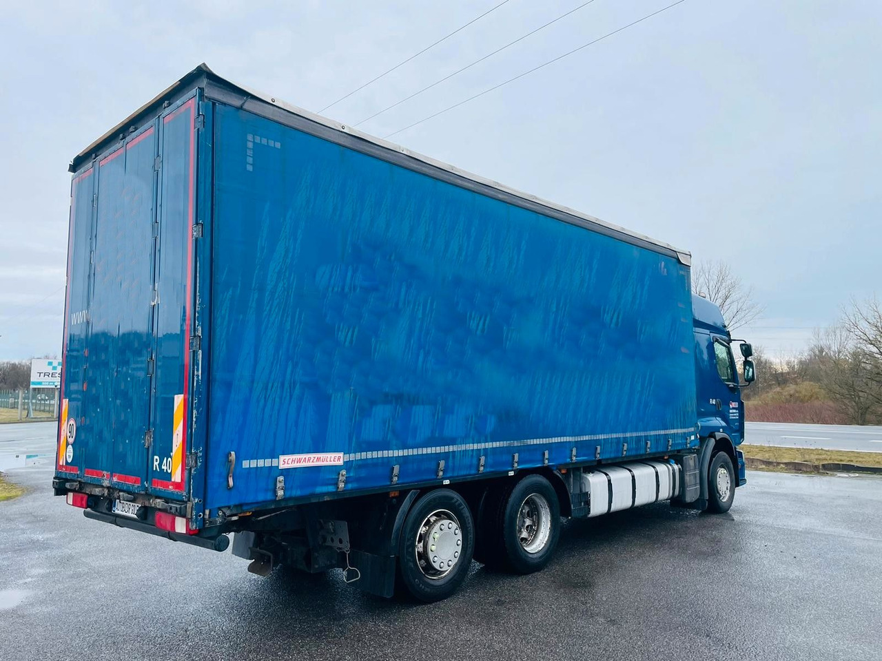 Renault Premium 460 P6X2 EEV - Tentinis sunkvežimis: foto 3 Renault Premium 460 P6X2 EEV - Tentinis sunkvežimis: foto 3