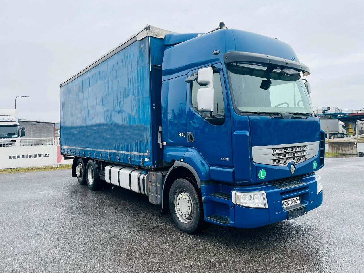 Renault Premium 460 P6X2 EEV - Tentinis sunkvežimis: foto 2 Renault Premium 460 P6X2 EEV - Tentinis sunkvežimis: foto 2