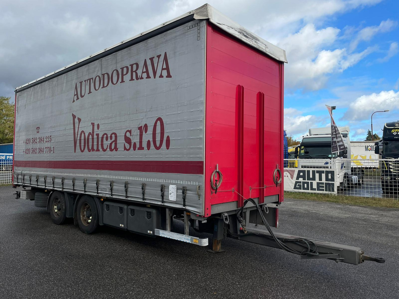 Svan CHT202 - Tentinė priekaba: foto 2 Svan CHT202 - Tentinė priekaba: foto 2