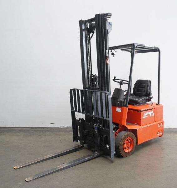 Linde E 12 Z 324 - Elektrinis krautuvas: foto 1 Linde E 12 Z 324 - Elektrinis krautuvas: foto 1