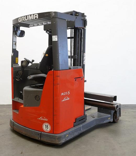 Linde R 25 F 144 - Šakinis krautuvas su privažiavimu iš keturių pusių: foto 1 Linde R 25 F 144 - Šakinis krautuvas su privažiavimu iš keturių pusių: foto 1