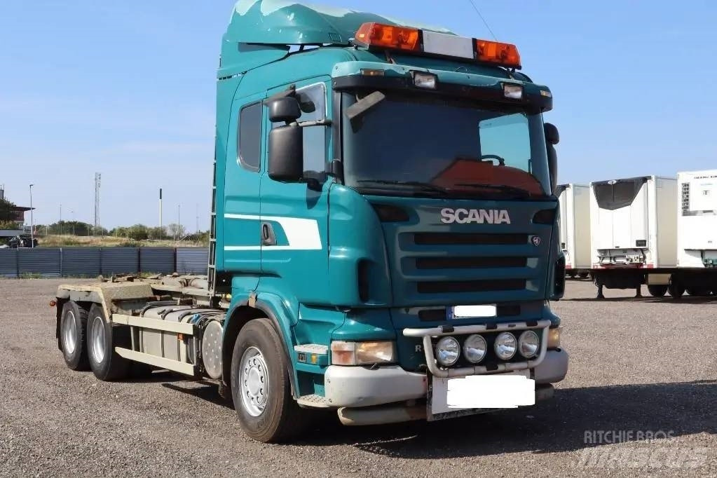 Scania R420LB6X2HHZ Serie 7089 - Hook-lift sunkvežimis: foto 1 Scania R420LB6X2HHZ Serie 7089 - Hook-lift sunkvežimis: foto 1
