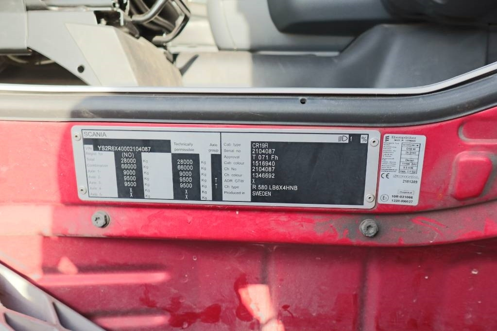 Miškovežis Scania R580 Serie 4087: foto 19