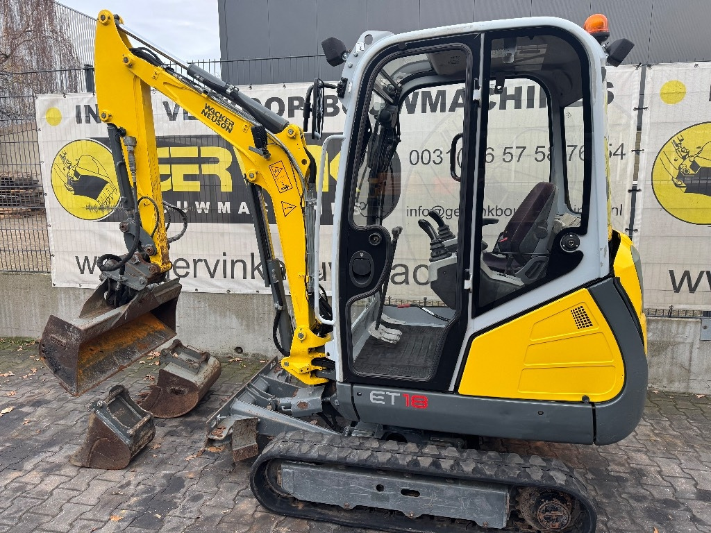 Wacker Neuson ET 18 - Mini ekskavatorius: foto 1 Wacker Neuson ET 18 - Mini ekskavatorius: foto 1