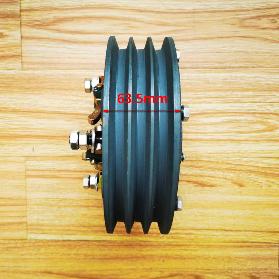 Qingdao Promising 220mm 3 Rib Pulley Clutch Assembly for FLAND FL45 Wheel Loader - Sankaba ir dalys - Ratinis krautuvas: foto 4 Qingdao Promising 220mm 3 Rib Pulley Clutch Assembly for FLAND FL45 Wheel Loader - Sankaba ir dalys - Ratinis krautuvas: foto 4