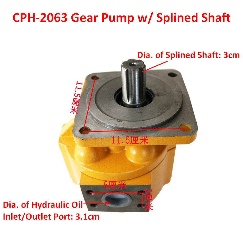 Qingdao Promising Hydraulic Gear Pumps for China Loader - Hidraulinis siurblys - Ratinis krautuvas: foto 5 Qingdao Promising Hydraulic Gear Pumps for China Loader - Hidraulinis siurblys - Ratinis krautuvas: foto 5