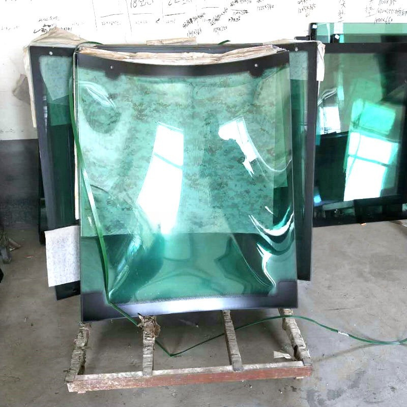 Nauja Priekinis stiklas - Ratinis krautuvas Qingdao Promising Windshield for China Wheel Loader: foto 11