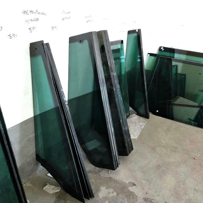 Nauja Priekinis stiklas - Ratinis krautuvas Qingdao Promising Windshield for China Wheel Loader: foto 18