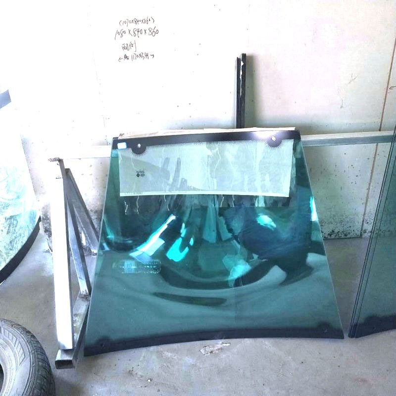 Nauja Priekinis stiklas - Ratinis krautuvas Qingdao Promising Windshield for China Wheel Loader: foto 15