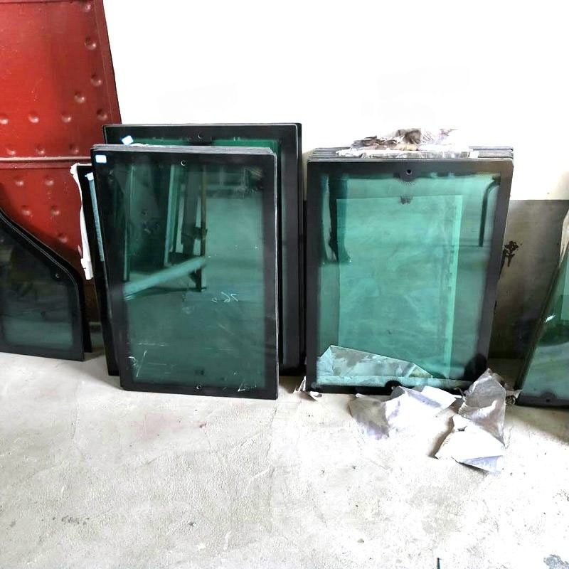 Nauja Priekinis stiklas - Ratinis krautuvas Qingdao Promising Windshield for China Wheel Loader: foto 12