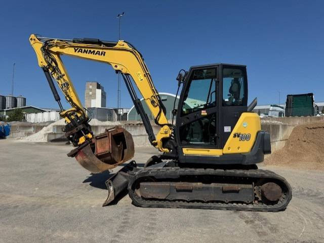 Yanmar SV100 -2A, Grävmaskin - Mini ekskavatorius: foto 2 Yanmar SV100 -2A, Grävmaskin - Mini ekskavatorius: foto 2