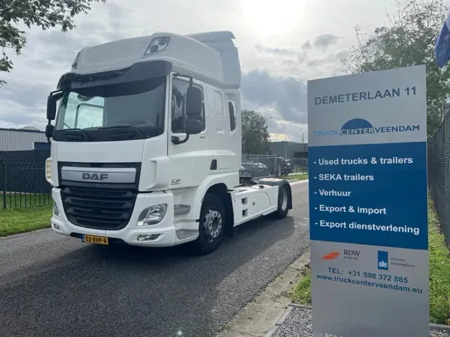DAF CF 400 FT CF 400 Spacecab tractor head Top Condition - Vilkikas: foto 1 DAF CF 400 FT CF 400 Spacecab tractor head Top Condition - Vilkikas: foto 1
