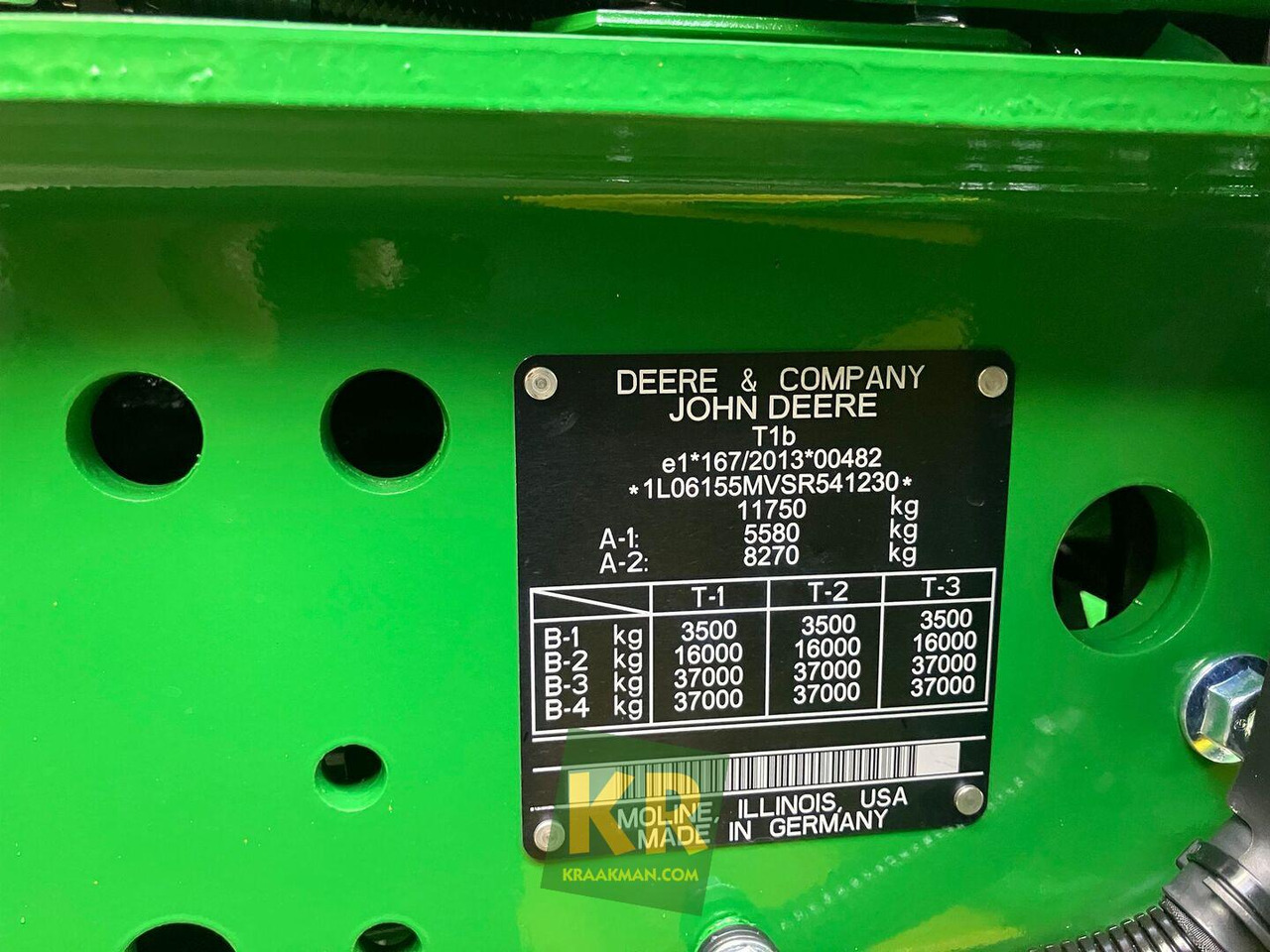 6M 155 John Deere - Traktorius: foto 4 6M 155 John Deere - Traktorius: foto 4