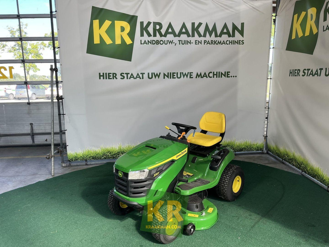 John Deere X127 - Vejapjovė: foto 1 John Deere X127 - Vejapjovė: foto 1