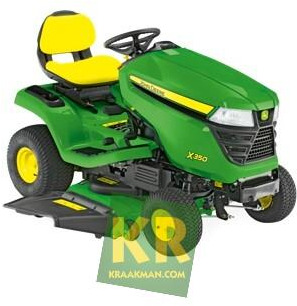 John Deere X350 - Vejapjovė: foto 1 John Deere X350 - Vejapjovė: foto 1