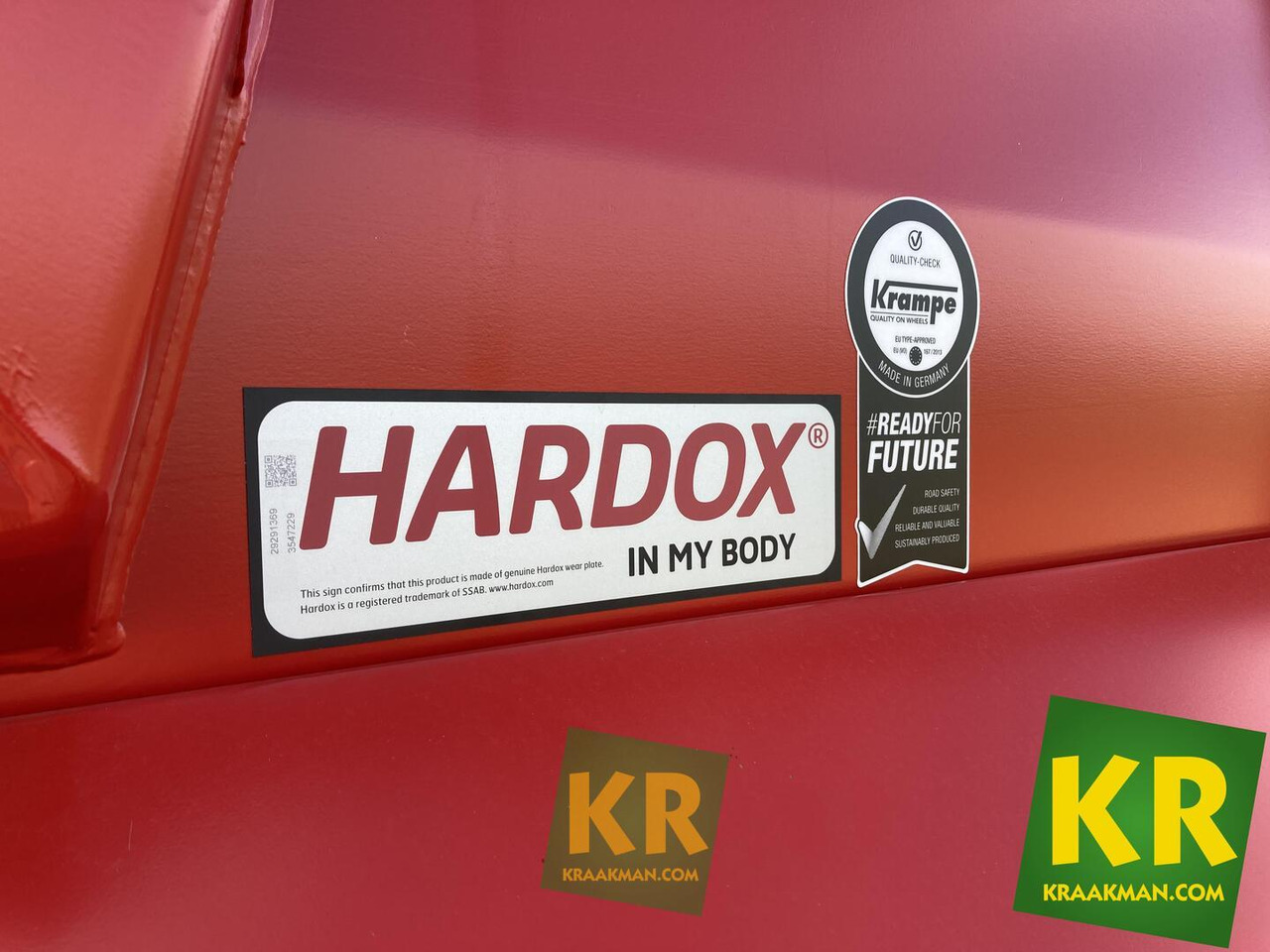 Krampe HD550 - Savivartė traktorinė priekaba: foto 5 Krampe HD550 - Savivartė traktorinė priekaba: foto 5