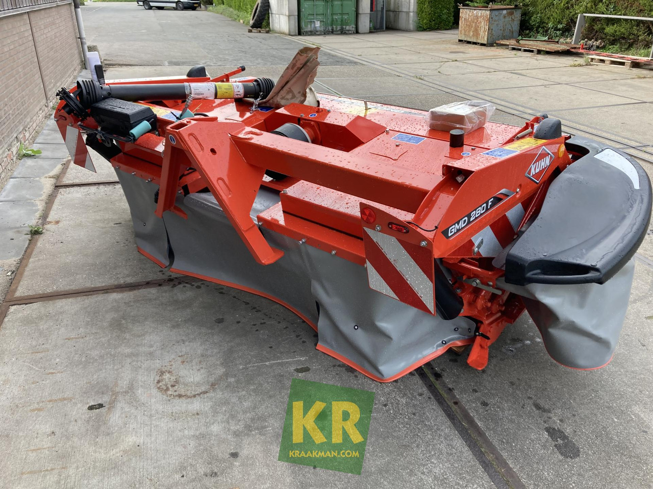 Kuhn GMD 280-FF front schijven maaier - Šienapjovė: foto 5 Kuhn GMD 280-FF front schijven maaier - Šienapjovė: foto 5