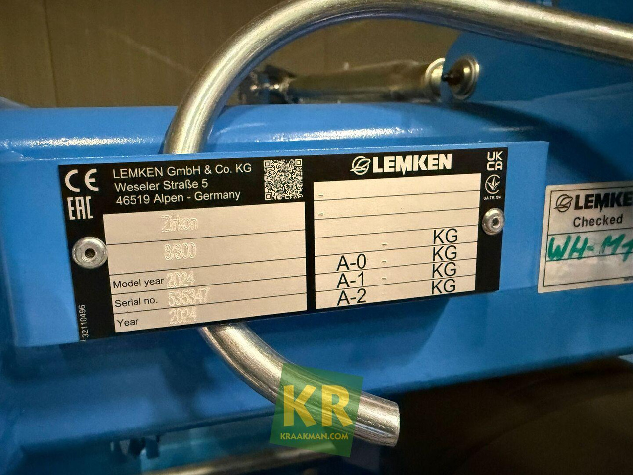 Lemken Zirkon 8 - Akėčios: foto 5 Lemken Zirkon 8 - Akėčios: foto 5