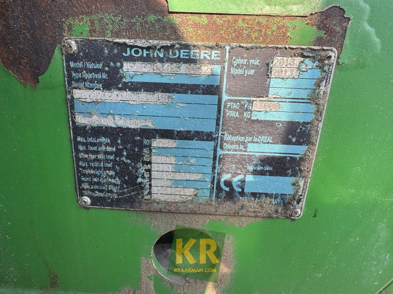 R962I John Deere - Purkštuvas: foto 2 R962I John Deere - Purkštuvas: foto 2