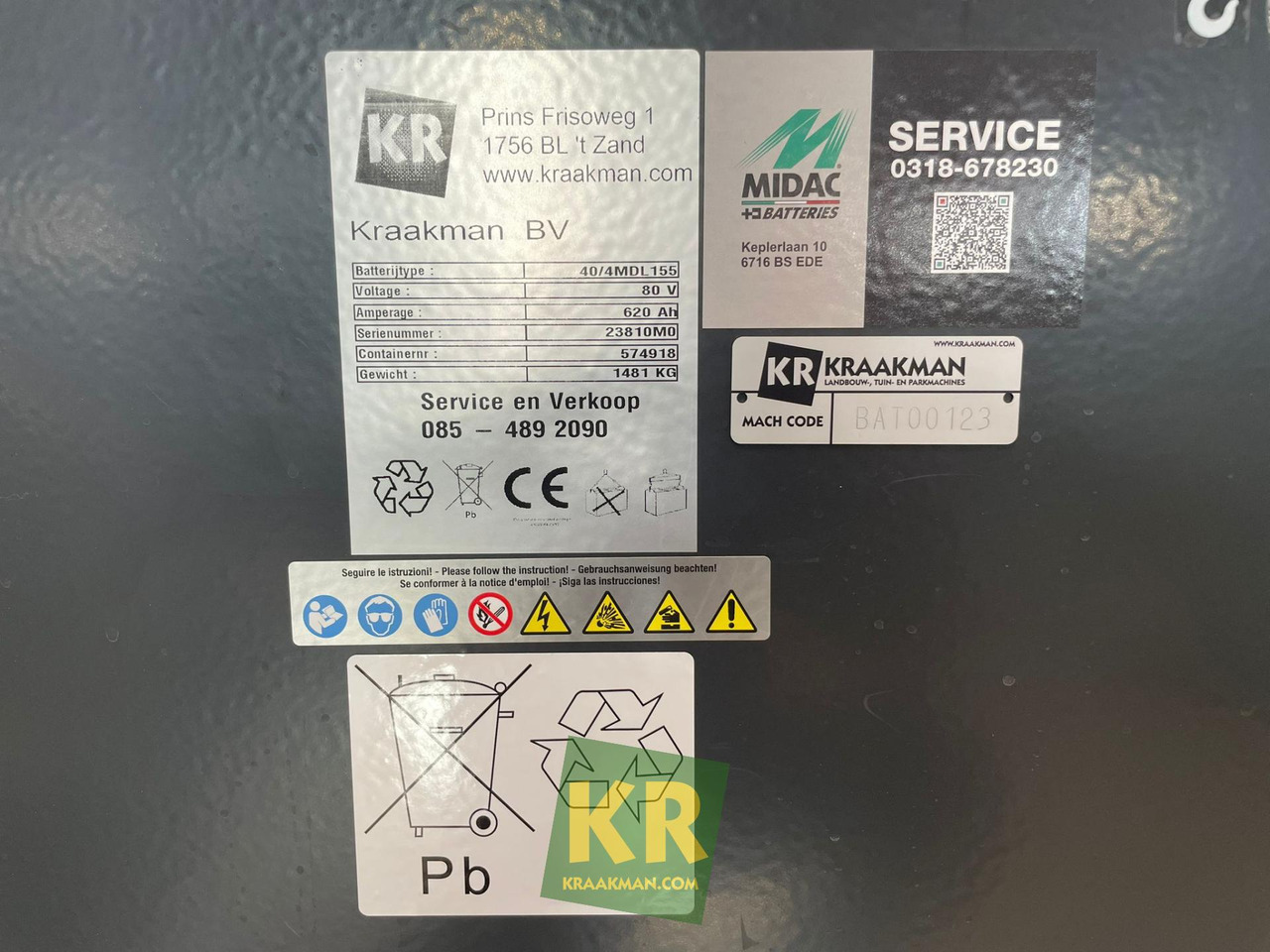 Nauja Elektrinis krautuvas RX 60-25 Still: foto 14