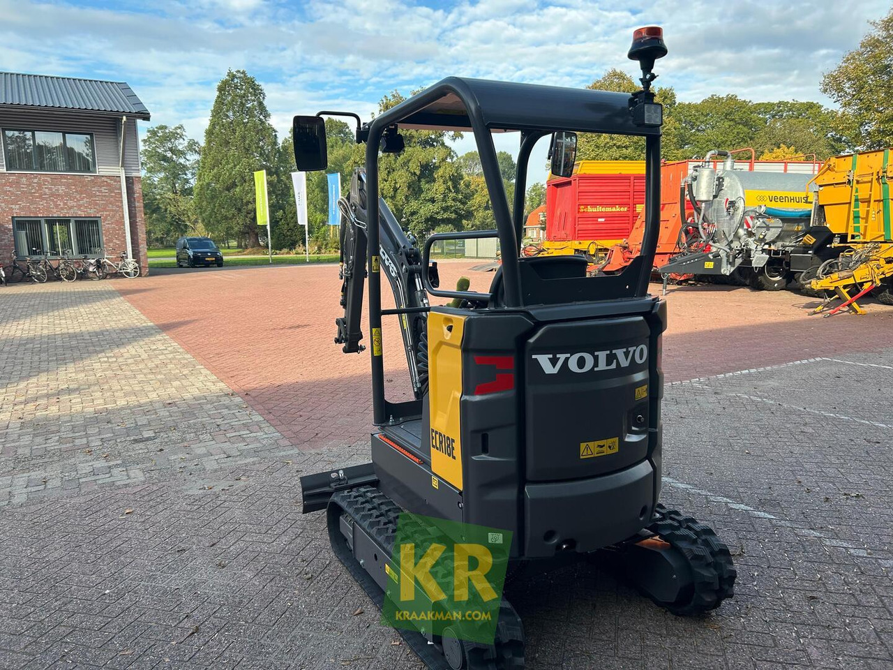 Volvo ECR 18E - Mini ekskavatorius: foto 3 Volvo ECR 18E - Mini ekskavatorius: foto 3