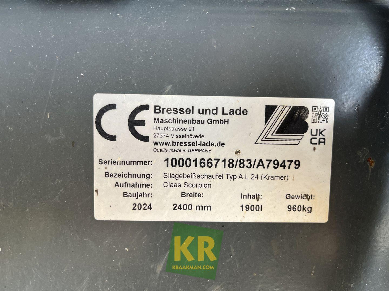 Voorzetstukken Kramer - Krautuvo kaušas: foto 5 Voorzetstukken Kramer - Krautuvo kaušas: foto 5