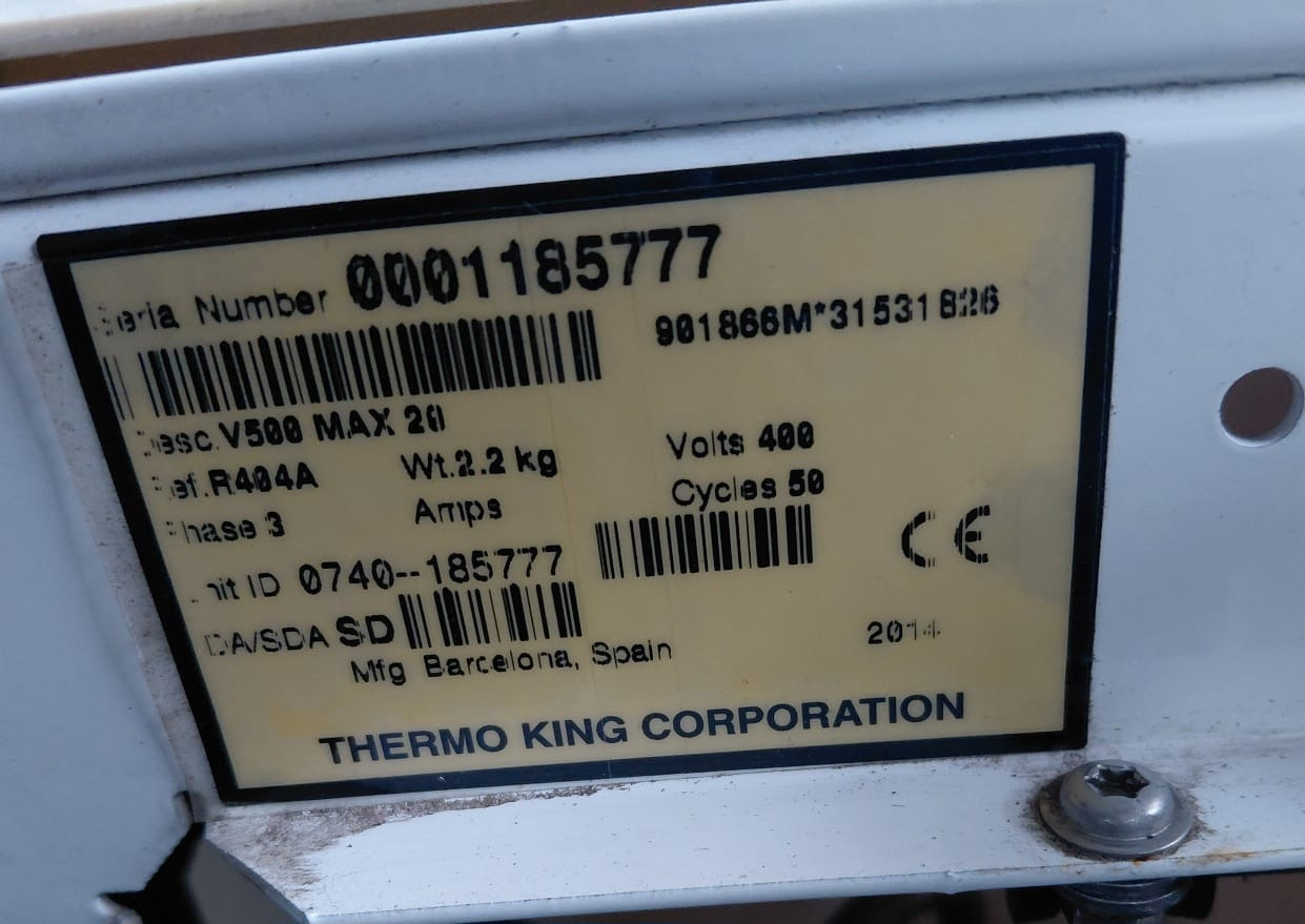 Thermo King V500 Max 20- NEW 0001185777 - Šaldymo įrenginys: foto 4 Thermo King V500 Max 20- NEW 0001185777 - Šaldymo įrenginys: foto 4