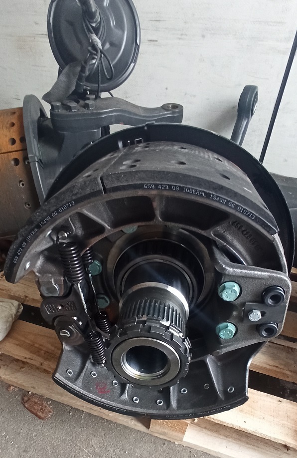 MERCEDES-BENZ AL7/56D 29/24 29:24 ACTROS 8X6 8X8 MP2 MP3 - Priekinė ašis - Sunkvežimis: foto 5 MERCEDES-BENZ AL7/56D 29/24 29:24 ACTROS 8X6 8X8 MP2 MP3 - Priekinė ašis - Sunkvežimis: foto 5