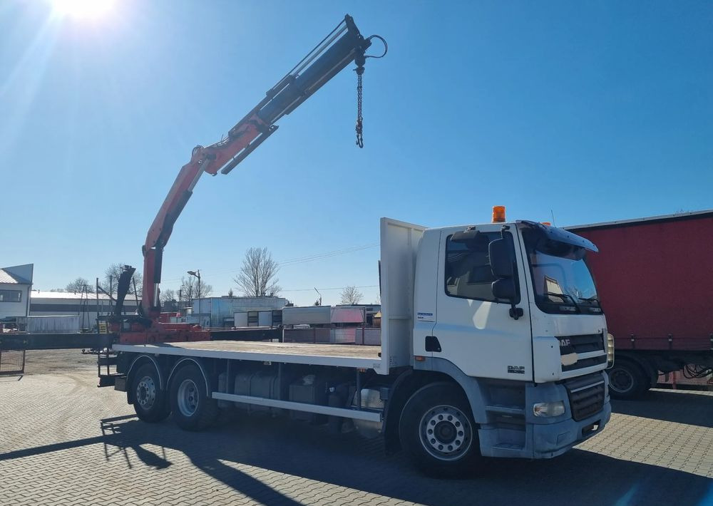 DAF CF 85 360 - Platforminis/ Bortinis sunkvežimis, Sunkvežimis su kranu: foto 2 DAF CF 85 360 - Platforminis/ Bortinis sunkvežimis, Sunkvežimis su kranu: foto 2