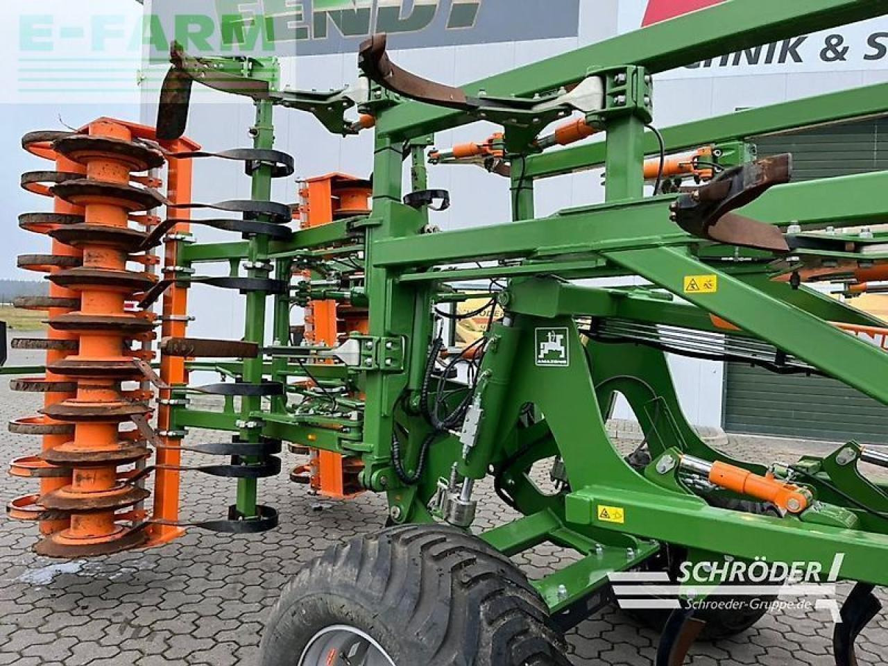 Amazone cenius 5003-2tx - Kultivatorius: foto 5 Amazone cenius 5003-2tx - Kultivatorius: foto 5
