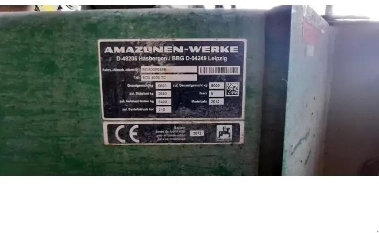 Amazone edx6000tc - Tikslaus išsėjimo sėjamoji: foto 4 Amazone edx6000tc - Tikslaus išsėjimo sėjamoji: foto 4