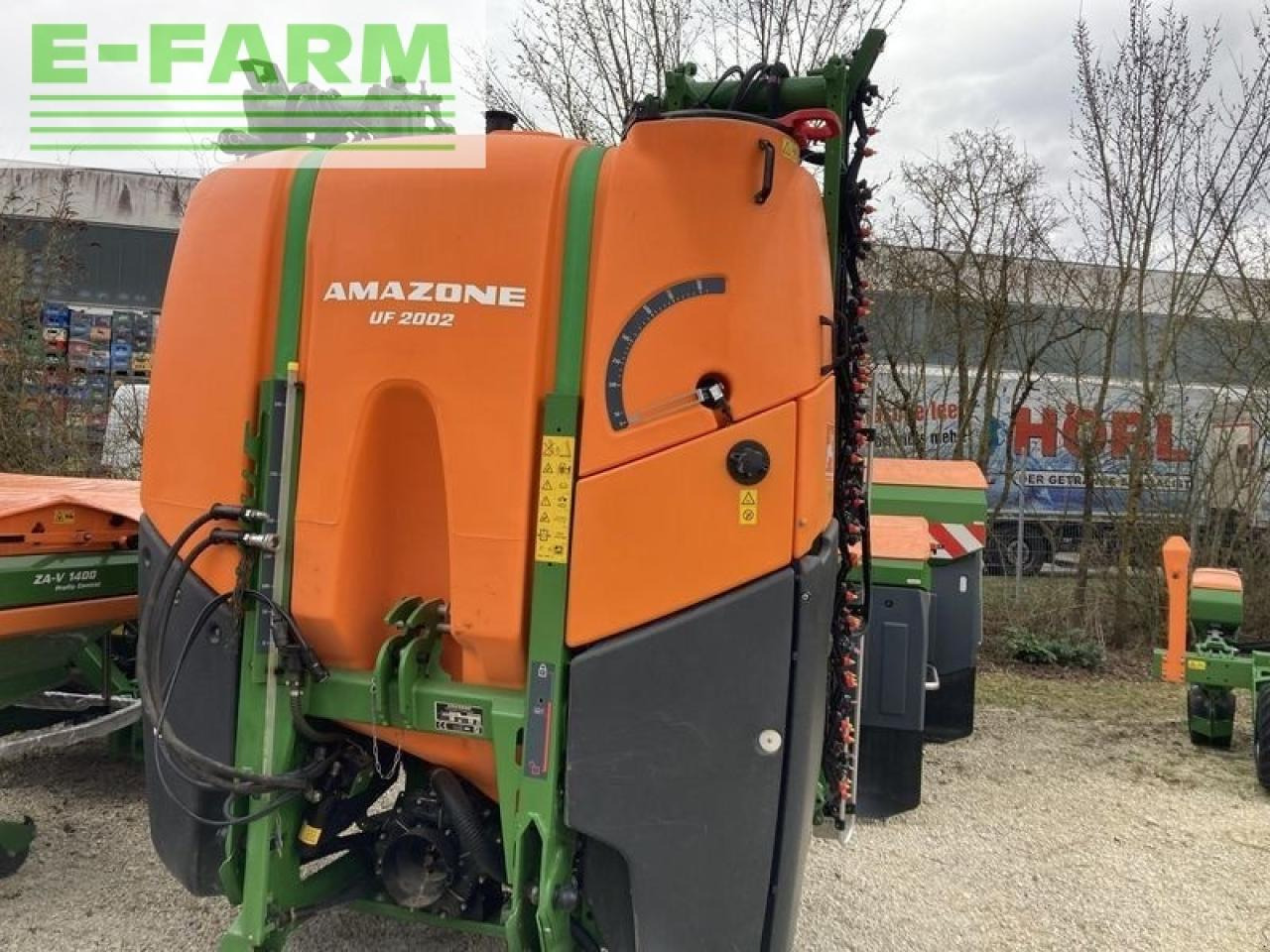 Amazone uf 2002, 25 cm düsenabstand - Pakabinamas purkštuvas: foto 1 Amazone uf 2002, 25 cm düsenabstand - Pakabinamas purkštuvas: foto 1