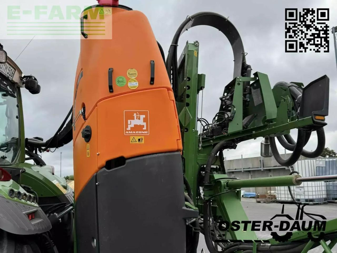 Amazone uf 2002 & ft 1001 - Prikabinamas purkštuvas: foto 3 Amazone uf 2002 & ft 1001 - Prikabinamas purkštuvas: foto 3