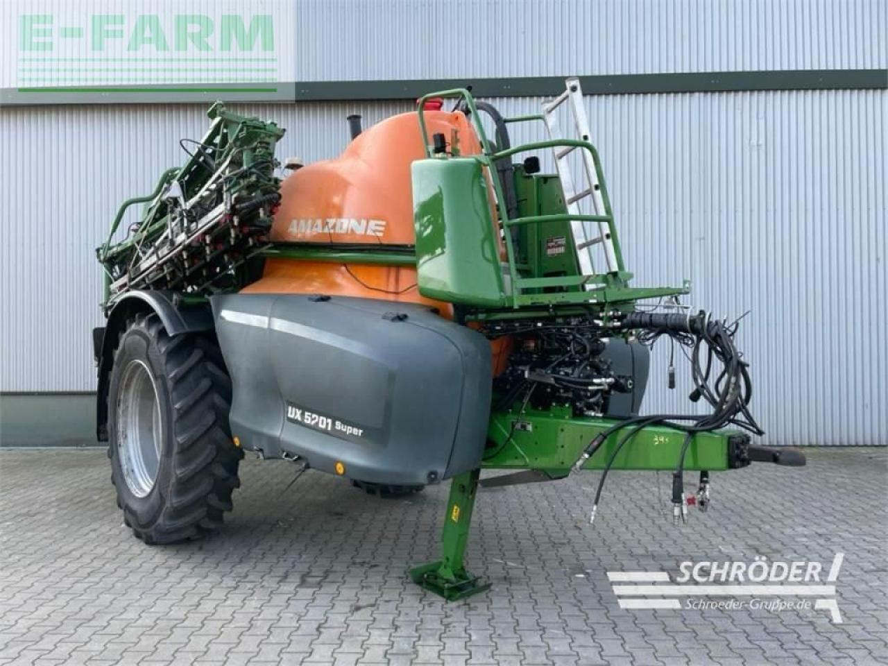 Amazone ux 5201 super - Prikabinamas purkštuvas: foto 1 Amazone ux 5201 super - Prikabinamas purkštuvas: foto 1